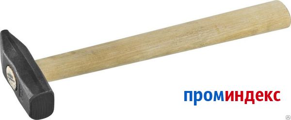 Фото Молоток СИБИН с деревянной ручкой, 400г