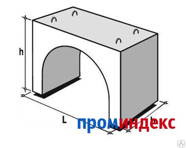 Фото Утяжелитель бетонный клиновидный УБК-10(1420) 1600х2400х1850 мм