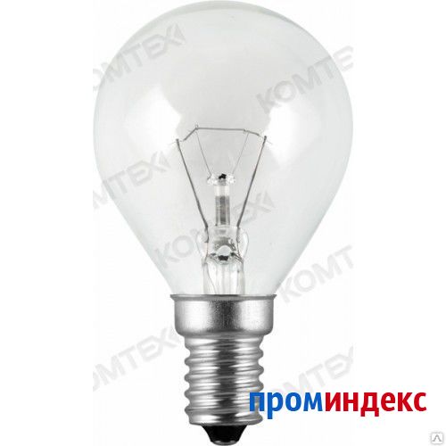 Фото Лампа SC CL 60 E-14, прозрачный шар
