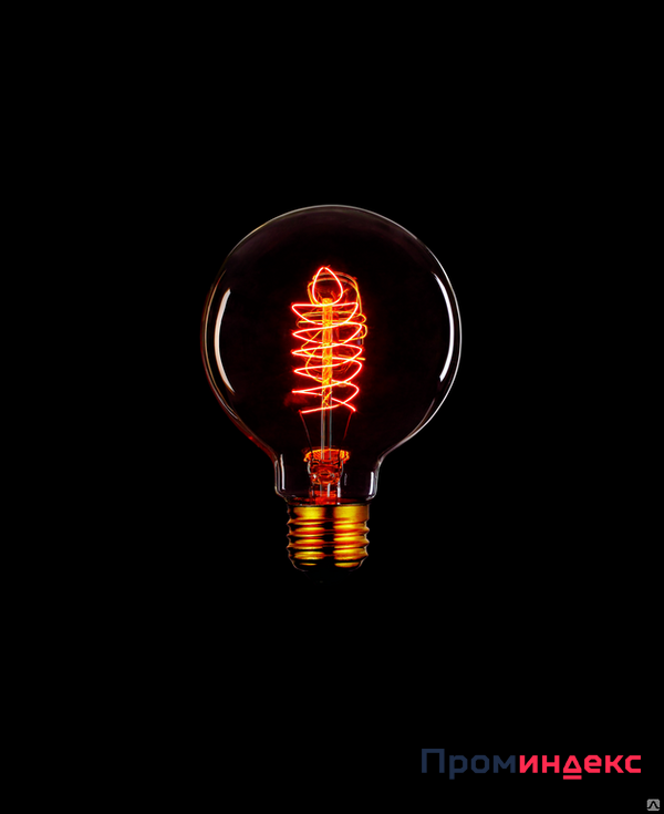 Фото Ретро лампа Эдисона серия G80-F5 Е27 40W