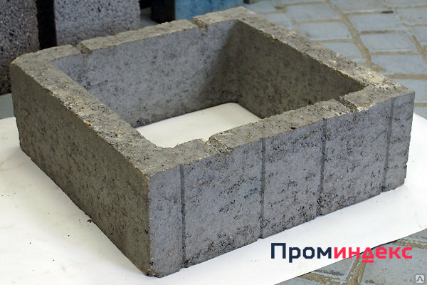 Фото Вентиляционные блоки бетонные ВБ 430/1 (430*430*150)