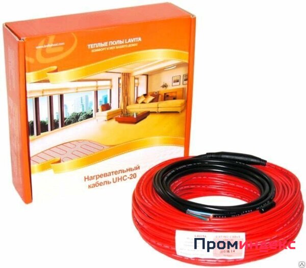Фото Резистивный кабель для обогрева полов Lavita UHC-20 в бухтах. UHC-20-60