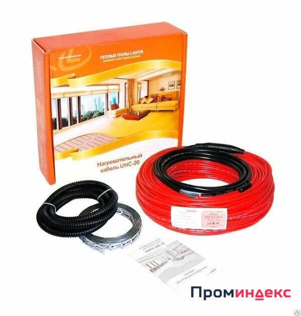 Фото Резистивный кабель для обогрева полов Lavita в бухтах. к-т UHC-20-120