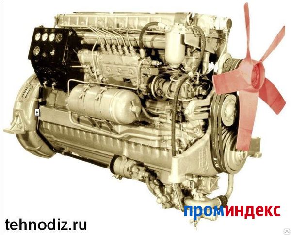 Фото Двигатель дизельный промышленный 1Д6Н-250С