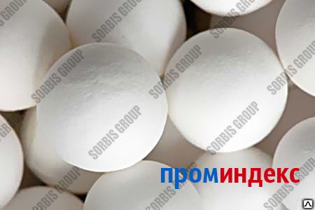 Фото Оксид алюминия активный (шарик), диаметр 5 - 8 мм Китай , 25 кг