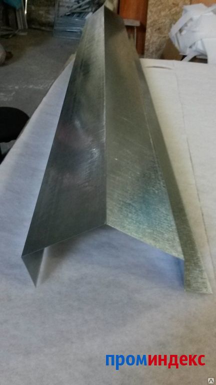 Фото Парапет из стали (изготовление на листогибе)