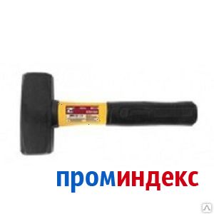Фото Кувалда, кованая сталь фибергласовая ручка с резиновым покрытием 2кг/330301