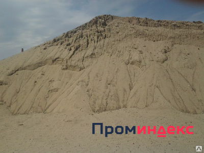 Фото Песок строительный крупный