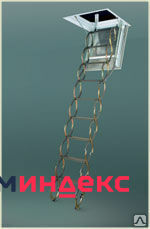 Фото FAKRO (ФАКРО) Металлическая огнестойкая лестница LSF 50х80х300
