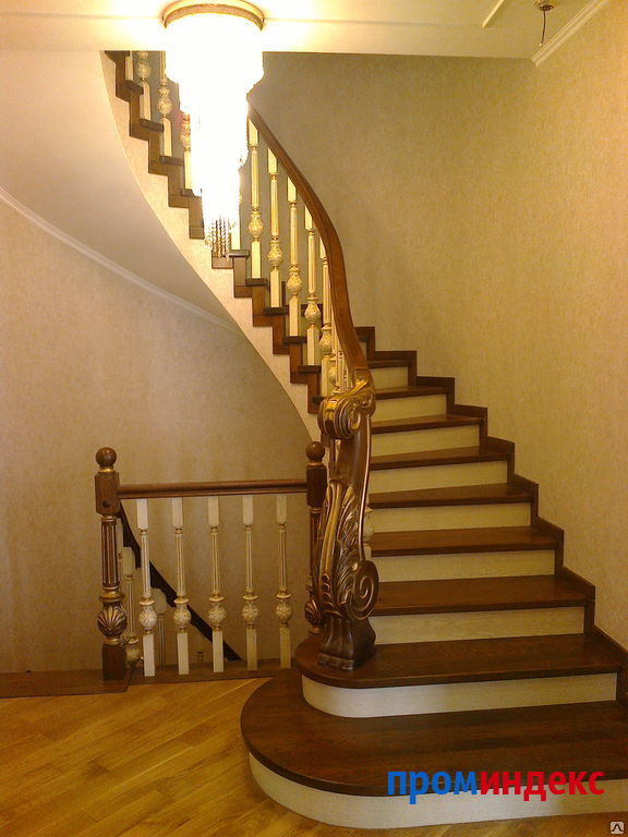 Фото Деревянные лестницы для дома