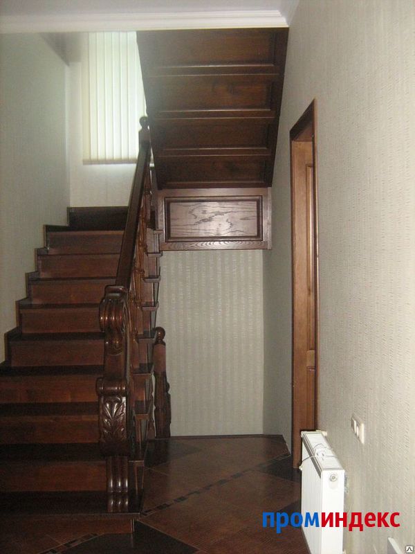 Фото Изготовление лестниц из массива дерева