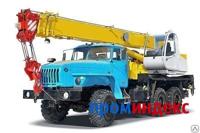 Фото Услуги автокрана Урал грузоподъемностью 16 тонн