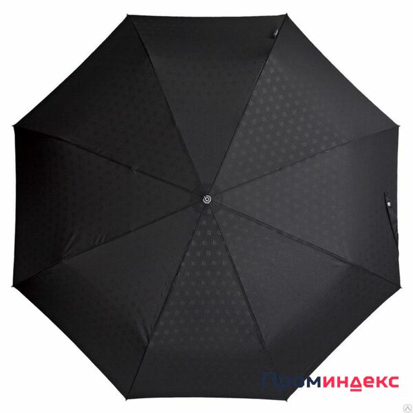 Фото Складной зонт Gran Turismo, черный с рисунком