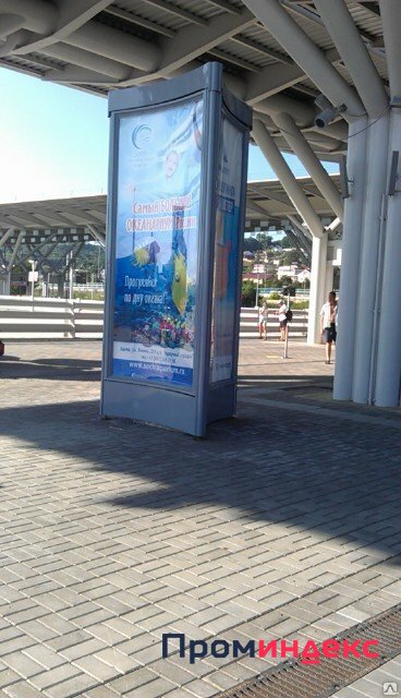 Фото Реклама в олимпийском парке
