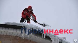 Фото Очистка уборка крыш от снега наледи сосулек в Волгограде