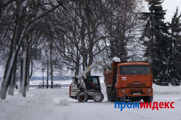 Фото Убираем снег Камаз 15тн