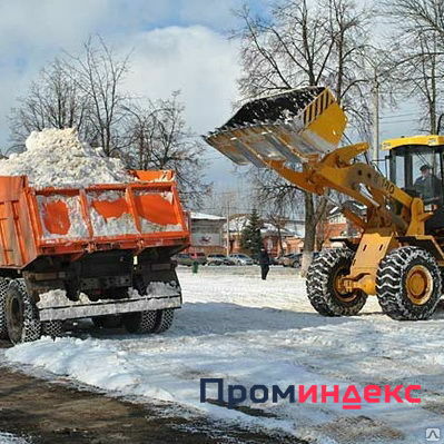 Фото Очистка территорий от снега 15тн