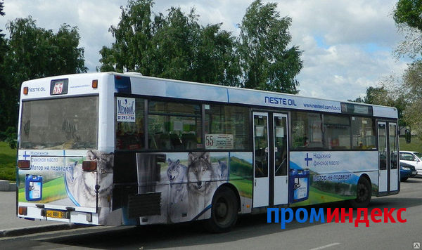 Фото Реклама на автобусе Ман 1 борт 6 кв.м 1 месяц