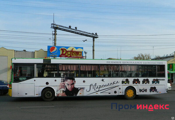 Фото Реклама на автобусе Мерседес медиаборт 15 кв.м 2 месяца