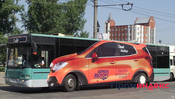 Фото Реклама на автобусе Мерседес 1 борт 15 кв.м 2 месяца