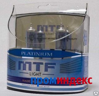 Фото Галогеновая лампа MTF Platinum H3 12V/55W