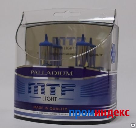 Фото Галогеновая лампы MTF Palladium H3 12V/55W