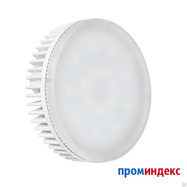 Фото Лампа светодиодная LED 7вт 4000К 620Лм GX53 Таблетка Россия
