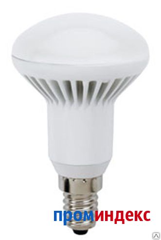 Фото Лампа светодиодная зеркальная LED ЗК 6вт Е14 R50 холодная PLED