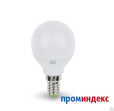 Фото Лампа светодиодная LED-ШАР-standard 7.5Вт 160-260В Е14 4000К 675Лм ASD
