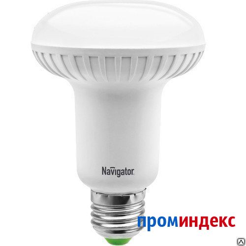Фото Лампа светодиодная LED зеркальная 5вт E27 R63 теплая Navigator