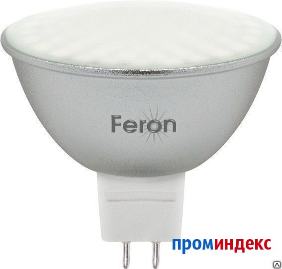 Фото Лампа светодиодная LED 6вт 230в G5.3 белый (LB-96 15LED) Feron