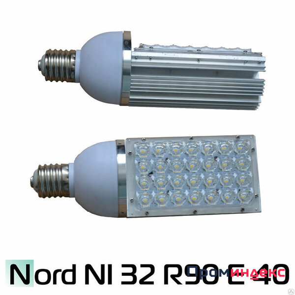 Фото Лампа светодиодная уличная NORD серии LedNik Ni32R90 (Е40 oem)