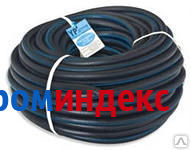 Фото Рукав кислородный черный с синей полосой д. 9 мм (50м)