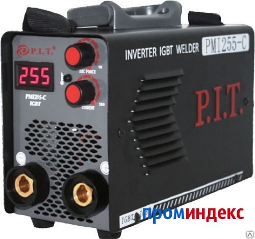 Фото Сварочный инвертор P.I.T PMI 255-C IGBT (250А, ПВ-70%, д.1.6-4мм., 6.1 кВт)