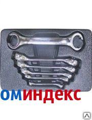 Фото Набор ключей разрезных 6 - 24 мм в ложементе, 6 пр.