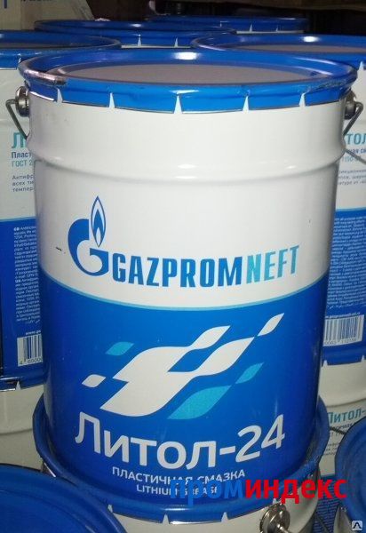 Фото Смазка Литол 24 Газпром 18 кг.