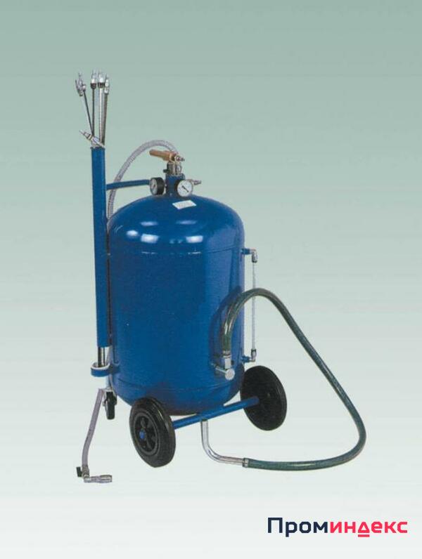 Фото Пневматическое устройство для сбора масла, 80 литров, синий, OMA 1831