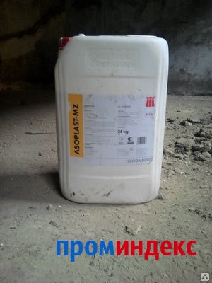 Фото Добавка в бетон, повышение адгезии, хим. стойкости, АСОПЛАСТ-Мцет