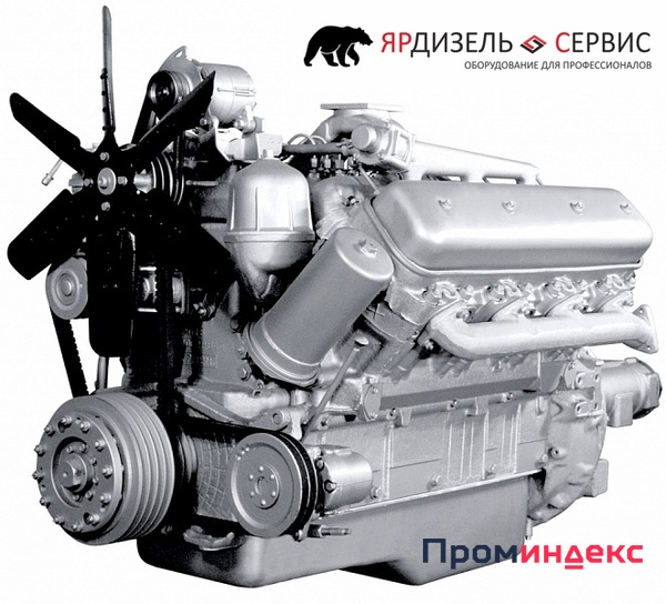 Фото Двигатель ЯМЗ 238 АК на ДОН-1500 от официального поставщика завода ЯМЗ в РФ