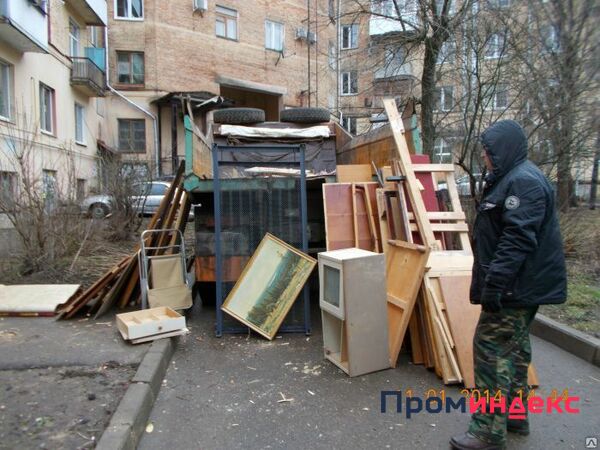 Фото Вывоз строительного мусора, ветхой мебели