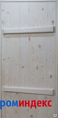 Фото Деревянная дверь для бани