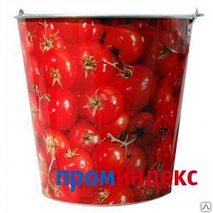 Фото Оцинкованное ведро, 12 литров центроинструмент помидоры 1039-12-2
