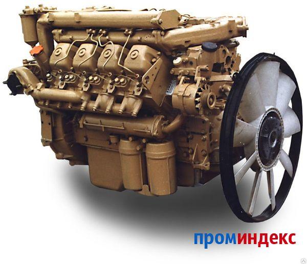 Фото Двигатель Ремдизель (260 л.с., нов ТНВД 334, к/вал Ро) 74039.10-412
