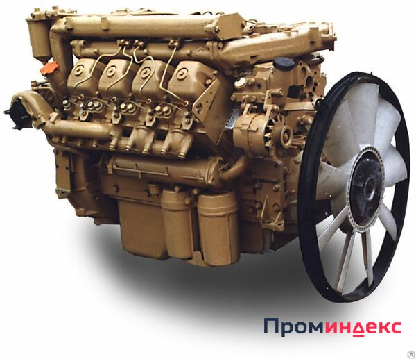 Фото Двигатель камаз (210 л.с., нов. тнвд 33-02, к/вал ро)