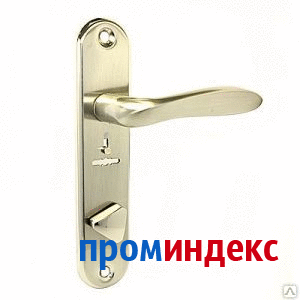 Фото Ручки дверные Каскад РК 225-42/01 Ni-L никель левые