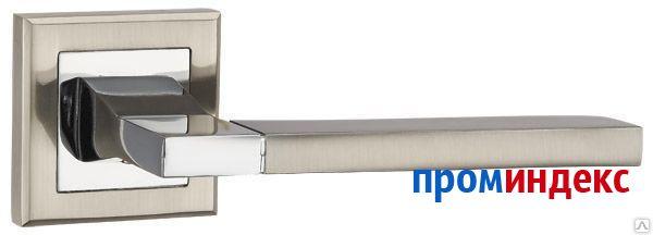 Фото Ручка для межкомнатной двери TECH QL SN/CP-3 матовый никель/хром