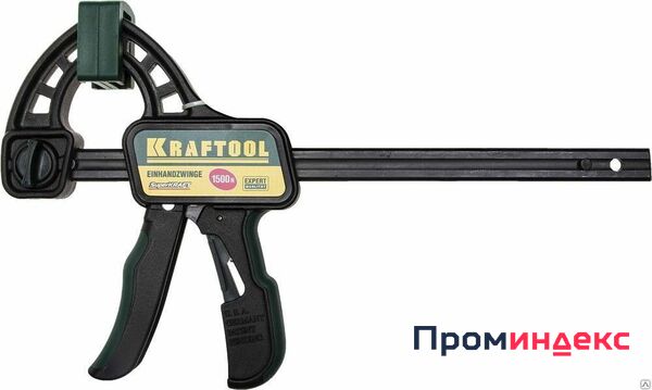 Фото Струбцина EcoKraft ручная пистолетная KRAFTOOL 32226-15, 150/350мм, 150кгс