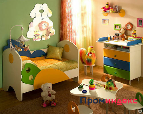 Фото Дизайн детских комнат декором