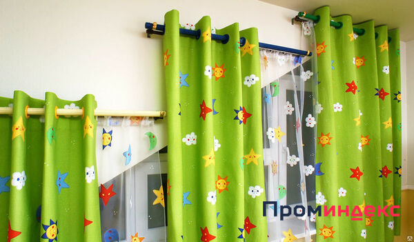 Фото Дизайн штор для детской