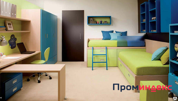 Фото Дизайн детской комнаты для двух детей